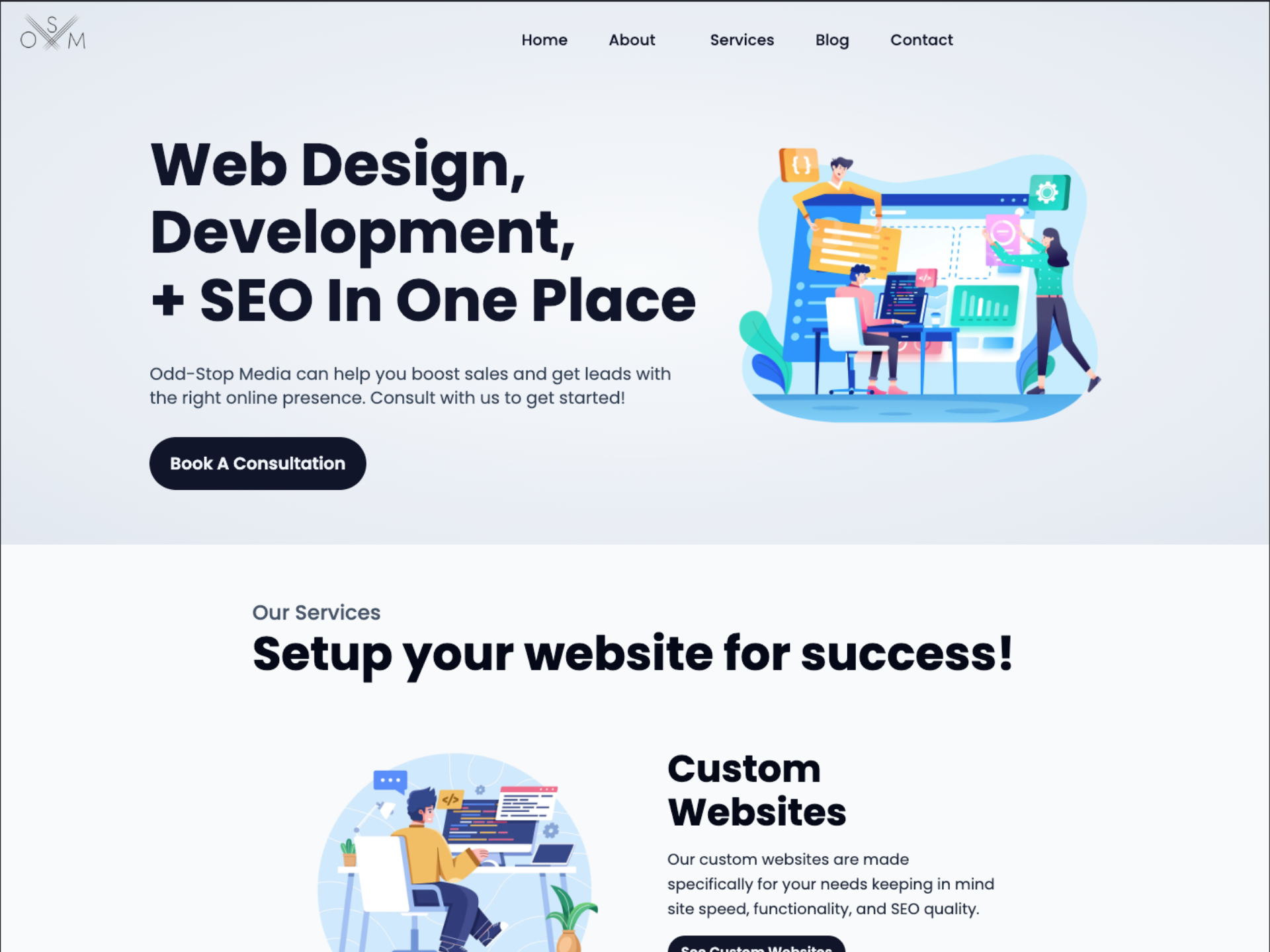 Odd-Stop Media, LLC logo